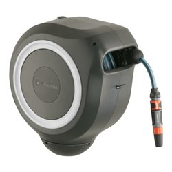 GARDENA Wand-Schlauchbox RollUp M (weiß) 20 m