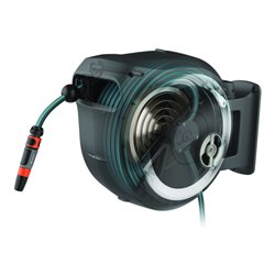 GARDENA Wand-Schlauchbox RollUp M/L (weiß) 25 m