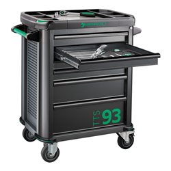 Stahlwille 93/130 Werkstattwagen TTS 93 inkl. 130-tlg. Premium-Werkzeugsortiment