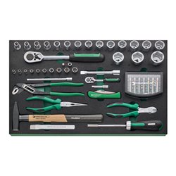 Stahlwille 93/130 Werkstattwagen TTS 93 inkl. 130-tlg. Premium-Werkzeugsortiment