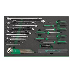 Stahlwille 93/130 Werkstattwagen TTS 93 inkl. 130-tlg. Premium-Werkzeugsortiment