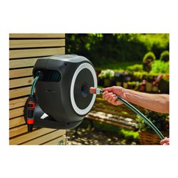 GARDENA Wand-Schlauchbox RollUp S (weiß) 15 m