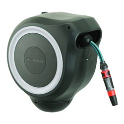 GARDENA Wand-Schlauchbox RollUp S (weiß) 15 m