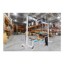 Vetter Portalkran Profi A + Stirnradflaschenzug mit Handschiebefahrwerk 1000kg, 6,0m