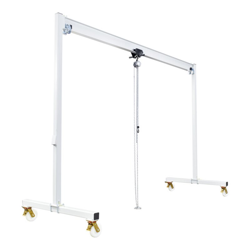 Vetter Portalkran Profi A + Stirnradflaschenzug mit Handschiebefahrwerk 250kg, 3,0m