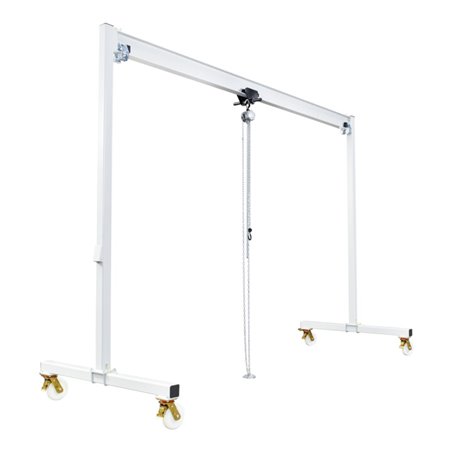 Vetter Portalkran Profi A + Stirnradflaschenzug mit Handschiebefahrwerk 500kg, 5,0m