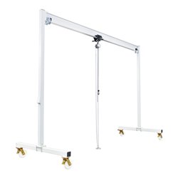 Vetter Portalkran Profi A + Stirnradflaschenzug mit Handschiebefahrwerk 500kg, 4,0m