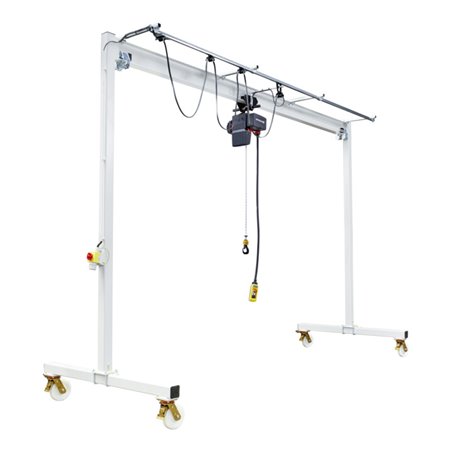 Vetter Portalkran Profi A + Elektrokettenzug mit Handschiebefahrwerk 2000kg, 6,0m