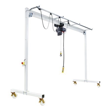 Vetter Portalkran Profi A +  Elektrokettenzug mit Elektrofahrwerk 2000kg, 4,0m