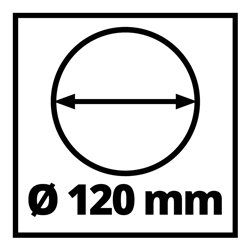 Einhell Erdbohrer-Zubehör 120mm Erdbohrer