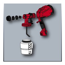 Einhell Farbsprühpistole TC-SY 400 P