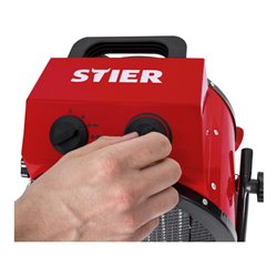 STIER Keramik-Heizlüfter 5,0 kW