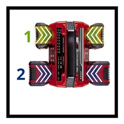 Einhell PXC-Ladegerät Power X-Quattrocharger 4A