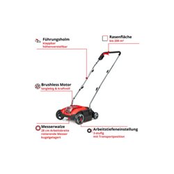 Einhell Akku-Vertikutierer-Lüfter GC-SC 18/28 Li-Solo