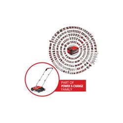 Einhell Akku-Vertikutierer-Lüfter GC-SC 18/28 Li-Solo