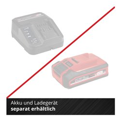 Einhell Akku-Vertikutierer-Lüfter GC-SC 18/28 Li-Solo
