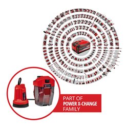 Einhell Akku-Klarwasserpumpe GE-SP 18 LL Li - Solo