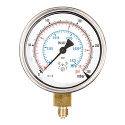 Roller Feinskaliertes Manometer p ≤ 250 mbar