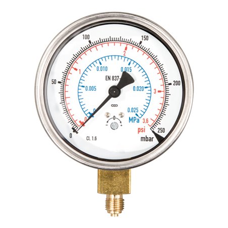 Roller Feinskaliertes Manometer p ≤ 250 mbar