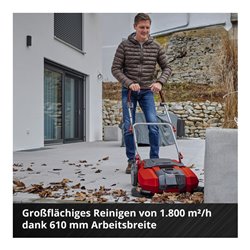 Einhell Akku-Kehrmaschine TE-SW 18/610 Li-Solo