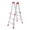 Hailo M80, Aluminium-Multifunktionsleiter, 4x3 Sprossen