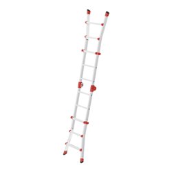 Hailo M80, Aluminium-Multifunktionsleiter, 4x3 Sprossen