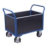 VARIOfit Schwerlast-Vierwandwagen mit Siebdruckplatte, Traglast 1000kg