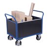 VARIOfit Schwerlast-Vierwandwagen mit Siebdruckplatte, Traglast 1000kg