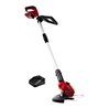 Einhell Rasentrimmer inkl. 2,0 Ah Starter-Kit + Gras-und Stauchschere + 2,5 Ah Starter-Kit + Akku-Lautsprecher