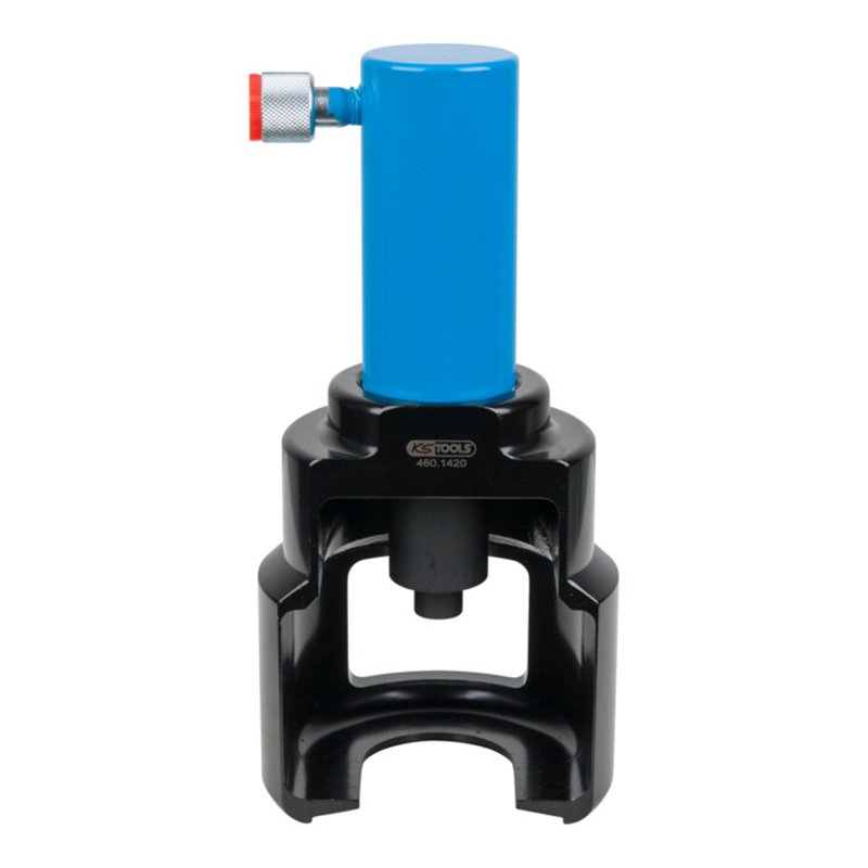 KS Tools Hydraulischer Lenkstockhebel-Abzieher mit Fenster für Scania, 3-tlg