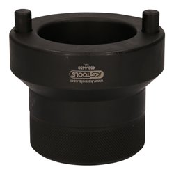 KS Tools 1/2 Zoll Achsmuttern-Schlüssel mit 2 Zapfen für Fuso, D. 86 mm