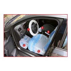 KS Tools Innenraum-Schoner Set 5 in 1, LKW