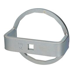 KS Tools 1/2 Zoll Ölfilterschlüssel für Hino, D. 118 mm / 16 Flächen