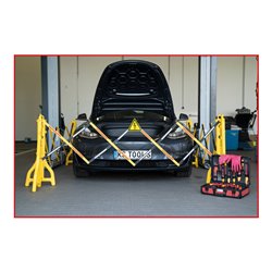 KS Tools Scherensperre aus Kunststoff, 240 - 2500 mm, 2-tlg