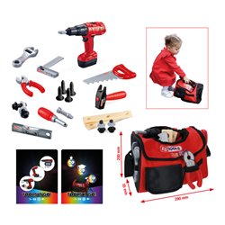 KS Tools Kinder Werkzeug-Satz mit Smartbag-Tasche, 26-tlg
