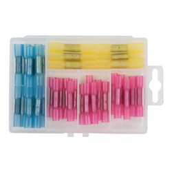 KS Tools Sortiment Stoßverbinder, isoliert, AWG22-16-AWG12-10, 36-tlg