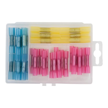 KS Tools Sortiment Stoßverbinder, isoliert, AWG22-16-AWG12-10, 36-tlg