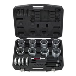 KS Tools Druck- und Zughülsen-Satz, in Kunststoffkoffer, 22-tlg