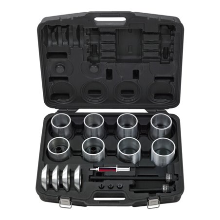 KS Tools Druck- und Zughülsen-Satz, in Kunststoffkoffer, 22-tlg