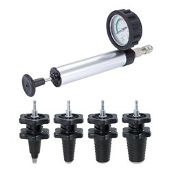 KS Tools Kühlsystem-Expander-Konus-Diagnose-Satz, 5-tlg