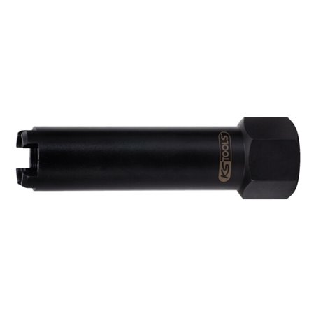 KS Tools Druckschrauben-Zapfenstecknuss, 22,0x28,5x122,0 mm