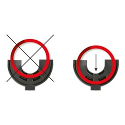 KS Tools Standard-Federhalterpaare mit Doppelhaltefunktion D.80-160 mm