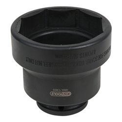 KS Tools 3/4 Zoll Achsmuttern-Schlüssel, 8-kant, für Scania, 80 mm