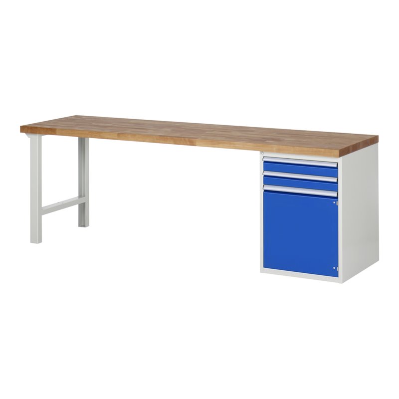 Rau Werkbank 7503 840 mm Buche-Massiv-Platte