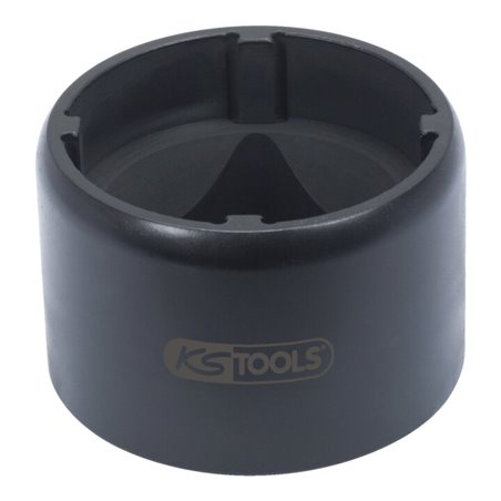 KS Tools 3/4 Zoll Nutmuttern-Schlüssel mit 4 Zapfen für Scania, 72/80 mm