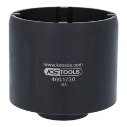 KS Tools 3/4 Zoll Nutmuttern-Schlüssel für Scania mit 4 Zapfen, Innenzapfen D. 72 mm