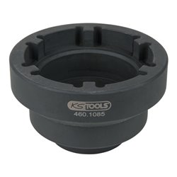 KS Tools 3/4 Zoll Nutmuttern-Schlüssel mit 6 Zapfen für DAF, Innenzapfen D. 66 mm