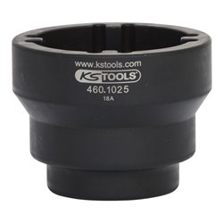 KS Tools 3/4 Zoll Nutmuttern-Schlüssel mit 4 Zapfen für DAF, Innenzapfen D. 50 mm