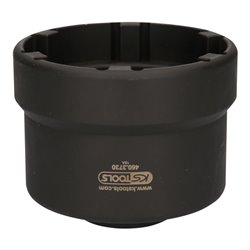 KS Tools 3/4 Zoll Nutmuttern-Schlüssel mit 6 Zapfen für DAF, Innenzapfen D. 86 mm