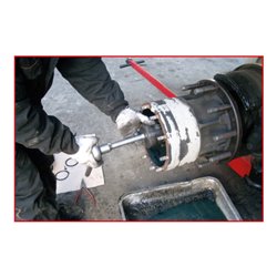 KS Tools 3/4 Zoll Nutmuttern-Schlüssel Scania 8 Zapfen für Scania